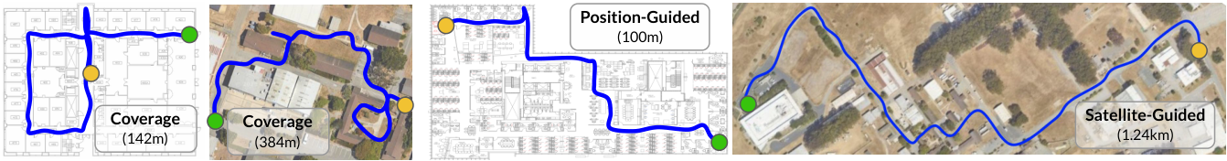Figure 4 真实环境长程导航示例